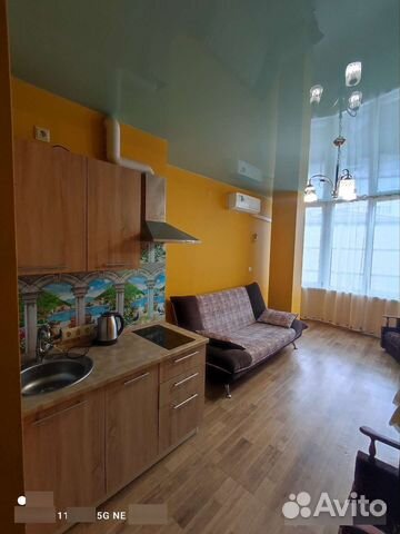 

Квартира-студия, 27 м², 2 кровати