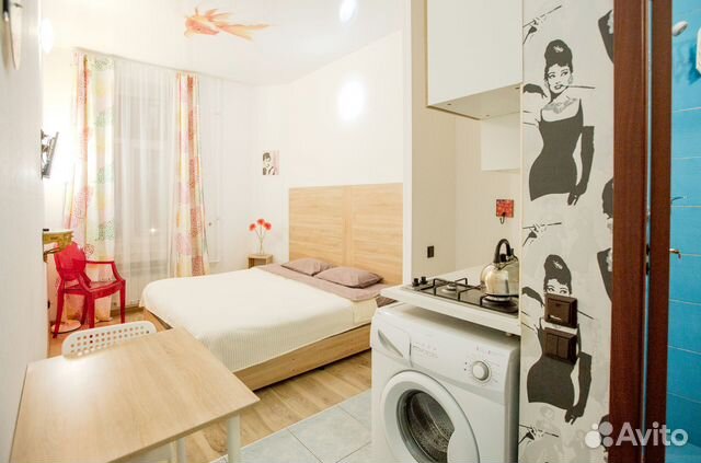 

Квартира-студия, 17 м², 1 кровать