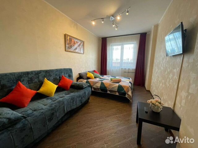 

1-к. квартира, 41 м², 2 кровати