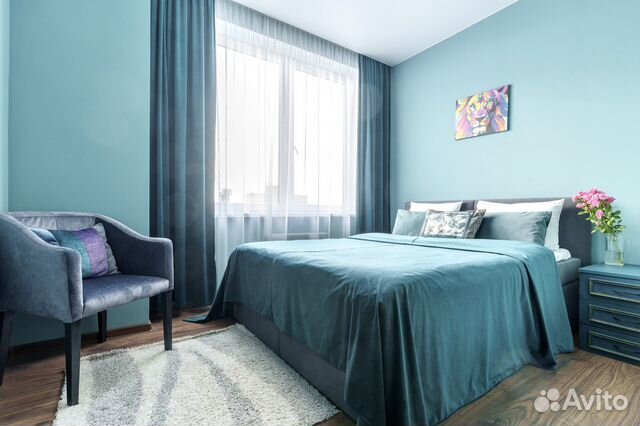 

2-к. квартира, 46 м², 2 кровати