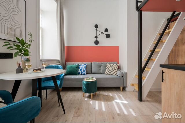 

Квартира-студия, 16 м², 2 кровати