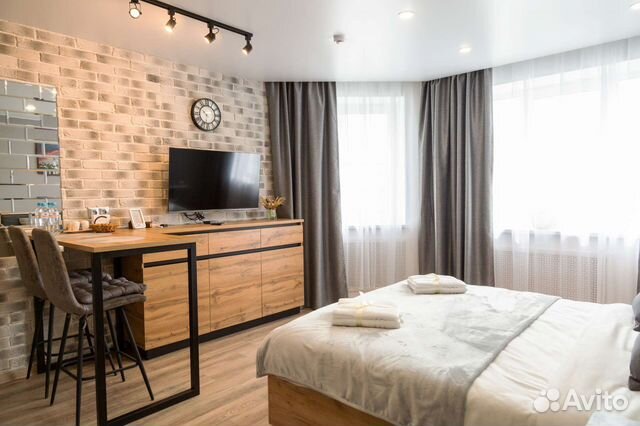 

Квартира-студия, 27 м², 1 кровать