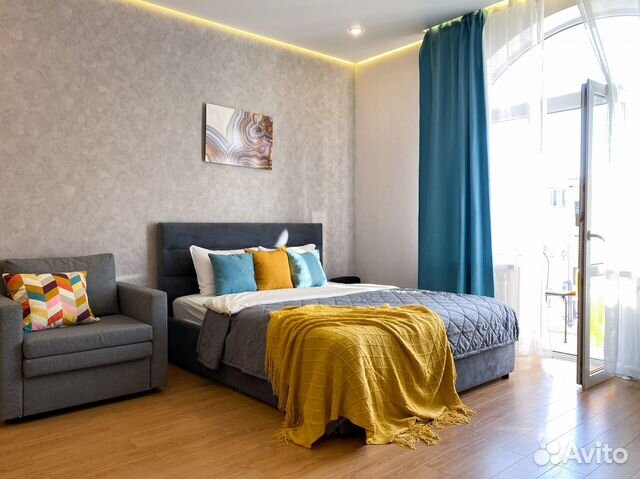 

Квартира-студия, 33 м², 3 кровати