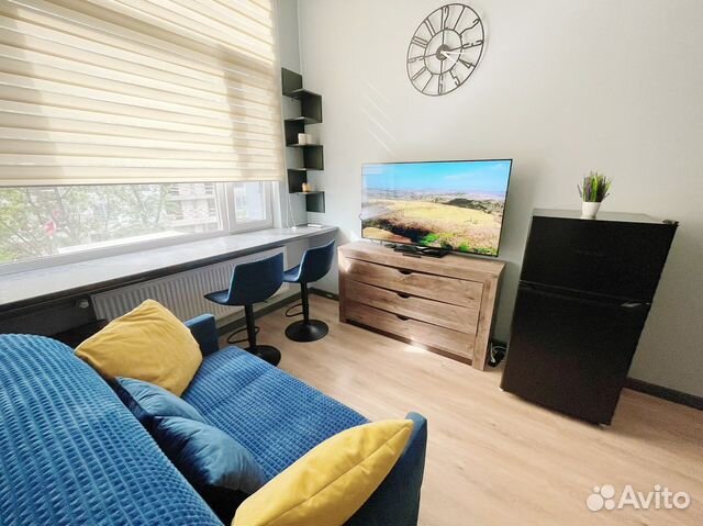 

Квартира-студия, 26 м², 2 кровати