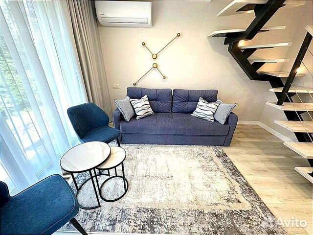 

1-к. квартира, 55 м², 2 кровати