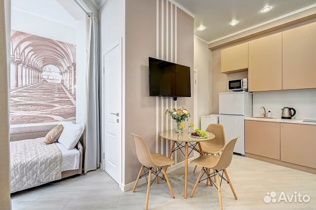 

1-к. квартира, 33 м², 3 кровати