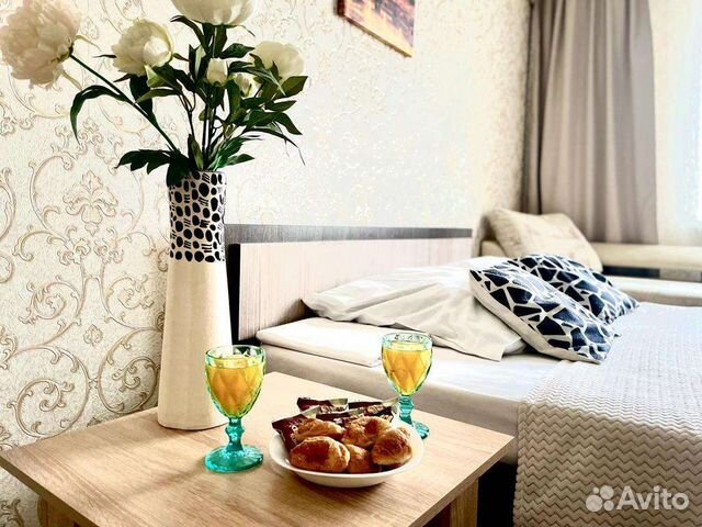 

1-к. квартира, 41 м², 2 кровати