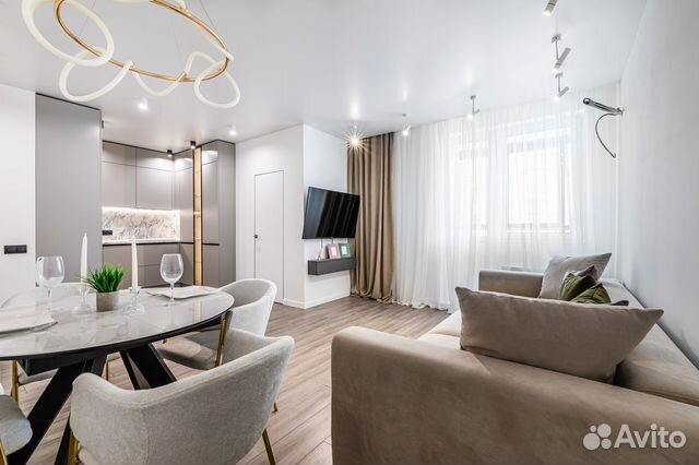 

2-к. квартира, 51 м², 2 кровати