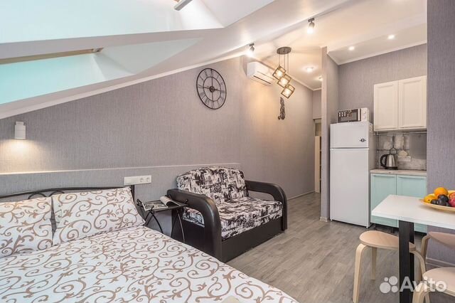 

Квартира-студия, 28 м², 2 кровати