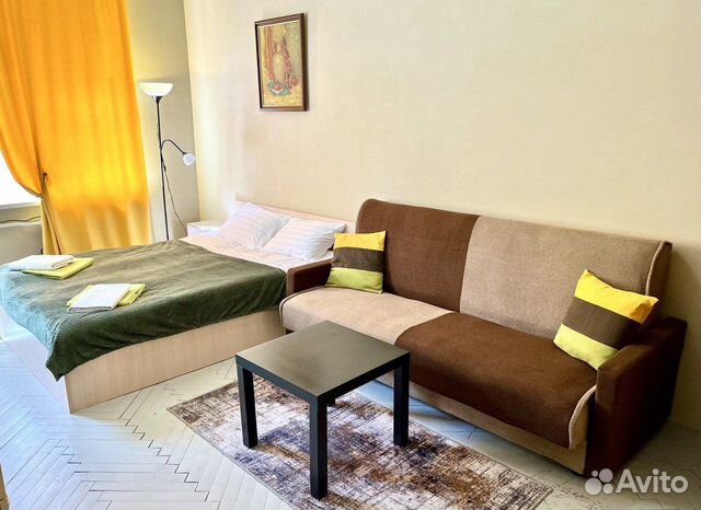 

Квартира-студия, 24 м², 2 кровати