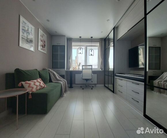 

1-к. квартира, 34 м², 3 кровати