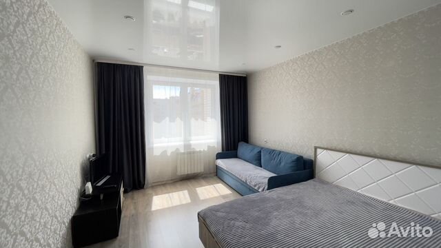 

1-к. квартира, 38 м², 2 кровати