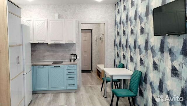 

Квартира-студия, 28 м², 2 кровати