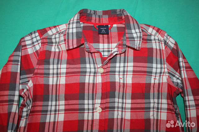 Рубашка в клетку Gap Kids