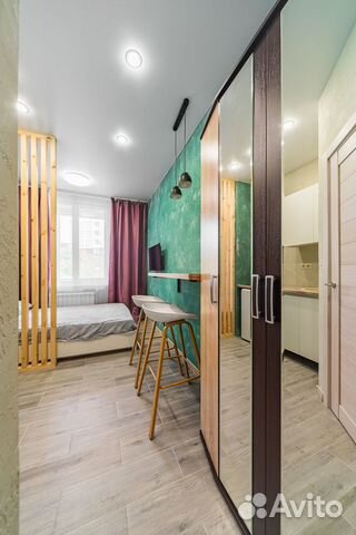 

Квартира-студия, 14 м², 1 кровать