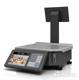 Весы с печатью штрих-PC-200 С3 15-2.5 (Черный моно Весы с печатью штрих-PC-200 С3 15-2.5 (Черный моно