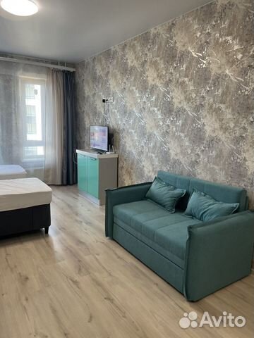 

Квартира-студия, 33 м², 3 кровати