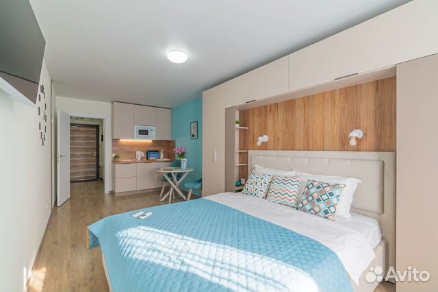 

Квартира-студия, 25 м², 1 кровать