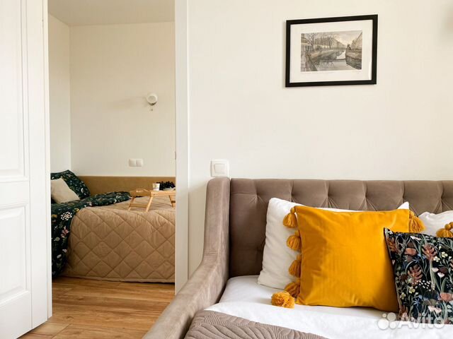 

2-к. квартира, 38,5 м², 2 кровати