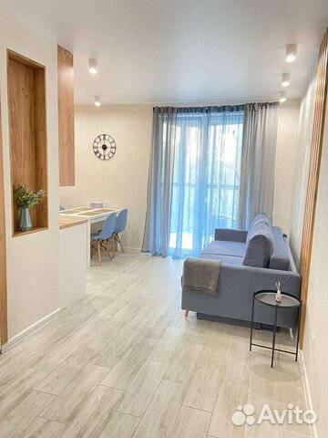

1-к. квартира, 45 м², 2 кровати