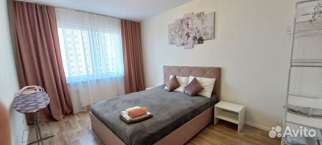 

1-к. квартира, 34 м², 2 кровати