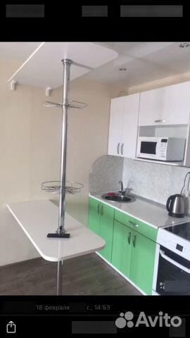 

Квартира-студия, 25 м², 3 кровати