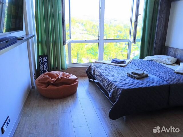 

Квартира-студия, 30 м², 2 кровати