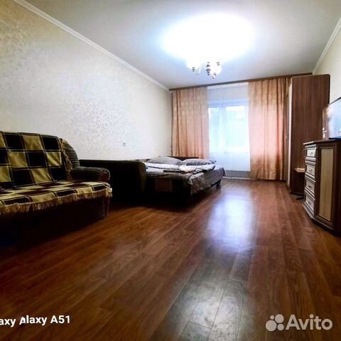 

1-к. квартира, 40 м², 2 кровати