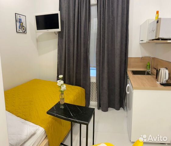 

Квартира-студия, 13 м², 2 кровати