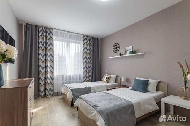 

1-к. квартира, 30 м², 3 кровати