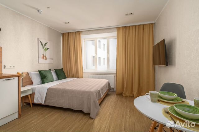 

Квартира-студия, 22 м², 1 кровать