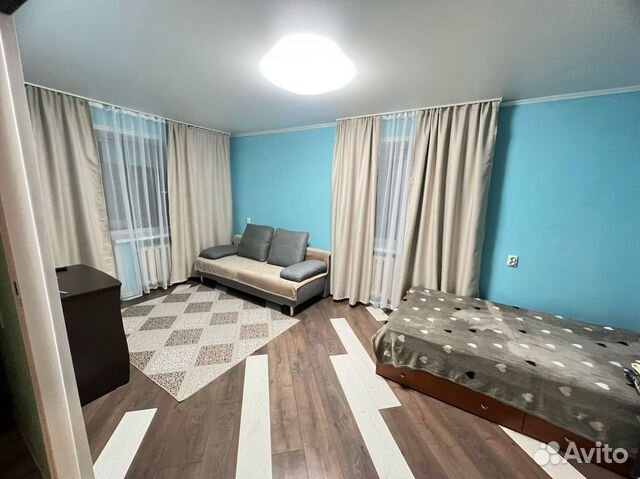 

1-к. квартира, 33,5 м², 2 кровати