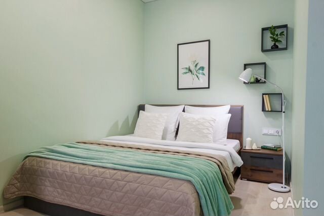 

1-к. квартира, 40 м², 2 кровати