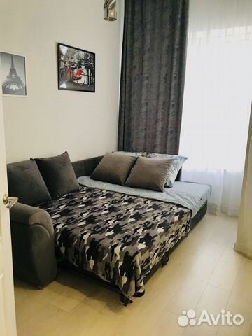 

Квартира-студия, 30 м², 1 кровать