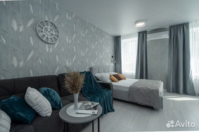 

Квартира-студия, 37 м², 2 кровати