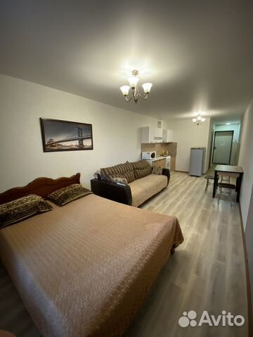 

Квартира-студия, 31 м², 2 кровати
