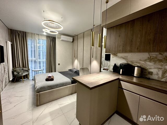 

Квартира-студия, 25 м², 1 кровать