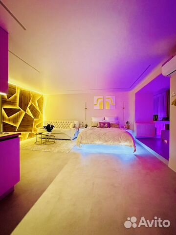 

Квартира-студия, 45 м², 2 кровати