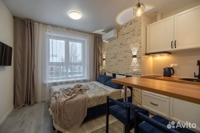 

Квартира-студия, 18 м², 1 кровать