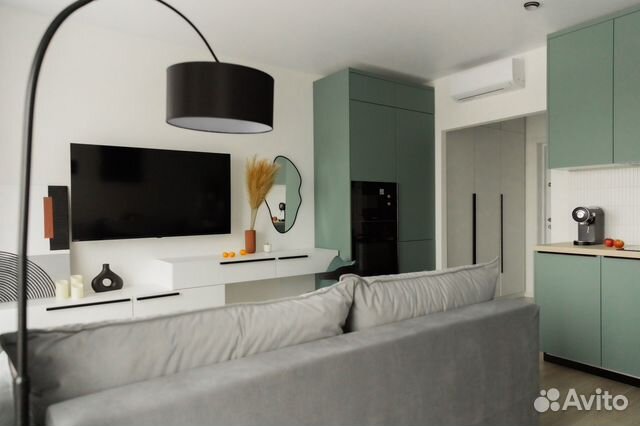 

Квартира-студия, 25 м², 2 кровати