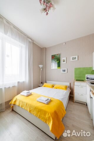 

Квартира-студия в апарт-отеле, 17,5 м², 1 кровать
