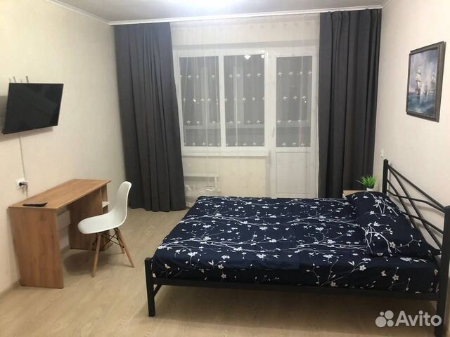 

1-к. квартира, 45 м², 2 кровати