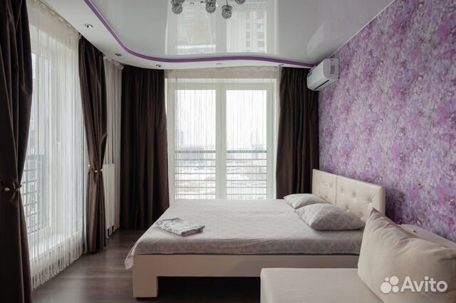 

1-к. квартира, 45 м², 2 кровати
