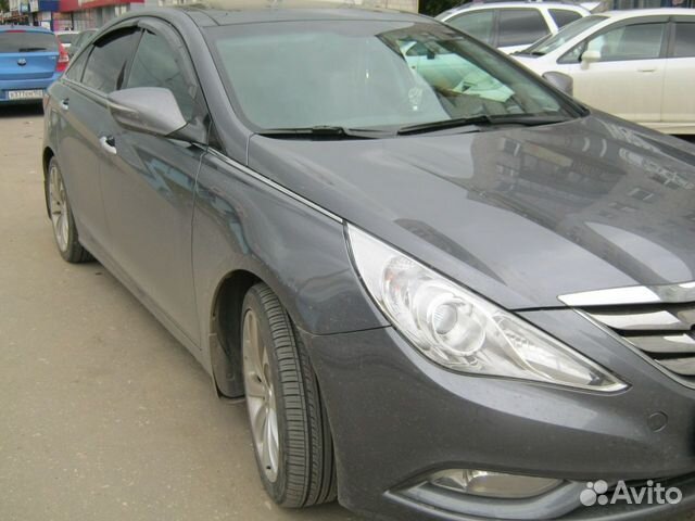 Дефлекторы окон и капота Hyundai Sonata/i45 (2010