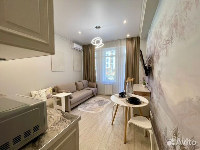 

Квартира-студия, 30 м², 2 кровати