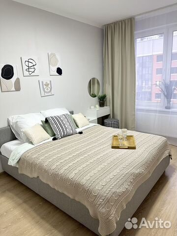 

1-к. квартира, 36 м², 2 кровати