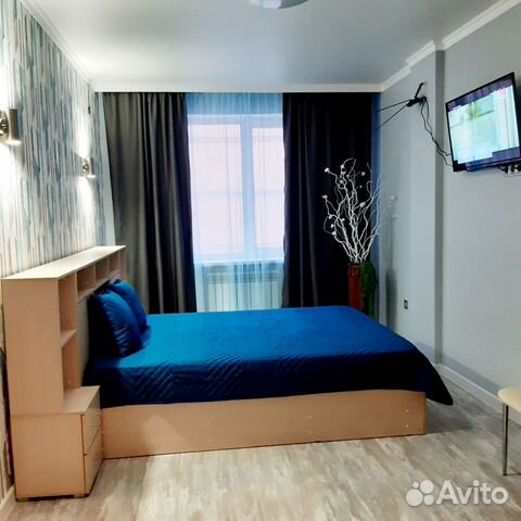 

1-к. квартира, 44 м², 2 кровати