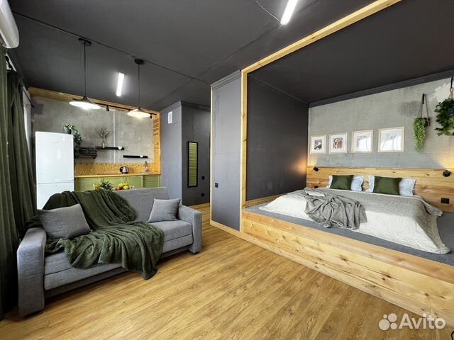 

1-к. квартира, 40 м², 2 кровати