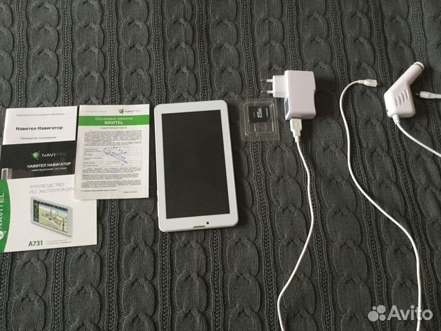 Навигатор Navitel A731 новый с комплектующими Навигатор Navitel A731 новый с комплектующими