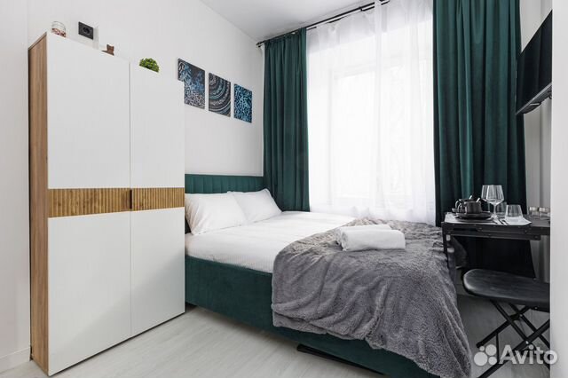 

Квартира-студия, 14 м², 1 кровать
